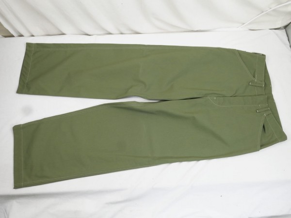 US WW2 HBT Vintage Trousers herringbone trousers field trousers Herringbone Twill 1942 pattern
