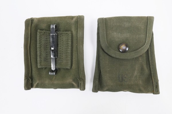 US Vietnam M-1956 First Aid Field Dressing and Compass Pouch Compass Bag M56