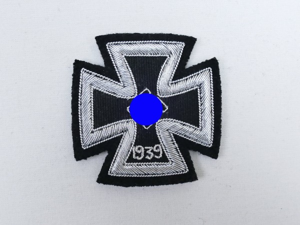 Wehrmacht Iron Cross 1939 EK1 embroidered fabric version