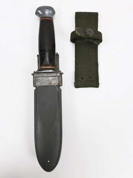 Original US Navy MK 1 Knife WW2 U.S.N. Combat Knife Manufacturer PAL RH-35