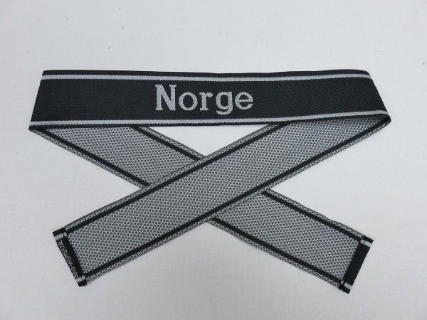 Wehrmacht Elite Waffen SS BEVO sleeve band NORGE sleeve stripes