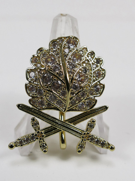 Oak Leaves Gold with Swords and Diamonds for the Knight's Cross of the Iron Cross