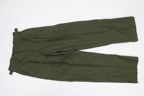 US ARMY Vietnam Trousers OG 107 Vietnam Pants Sateen Green - Small