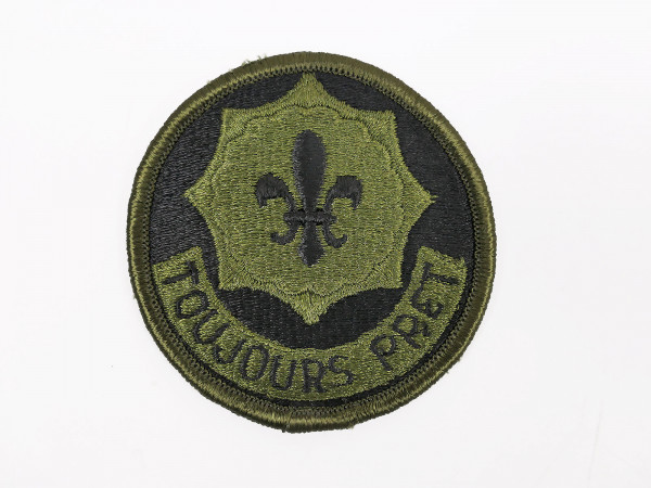 Patch US ARMY Subdued 2nd Armored Cavalry Rgt. Toujours Pret Original Badge Stryker Units