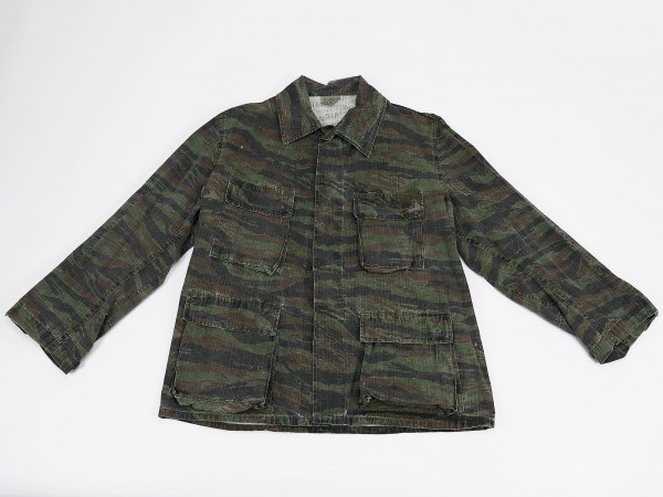 US Army Jungle BDU Jacket Field Jacket Tiger Stripe Vietnam Special Forces Size Large