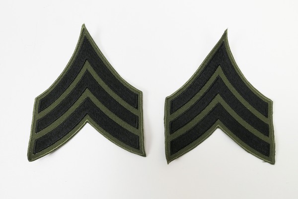 US ARMY Vietnam Ranks Badge - Sergeant SGT - Uniform Rank Badge