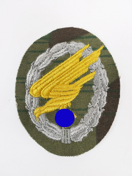 Paratrooper badge embroidered for splinter camouflage bone bag paratrooper