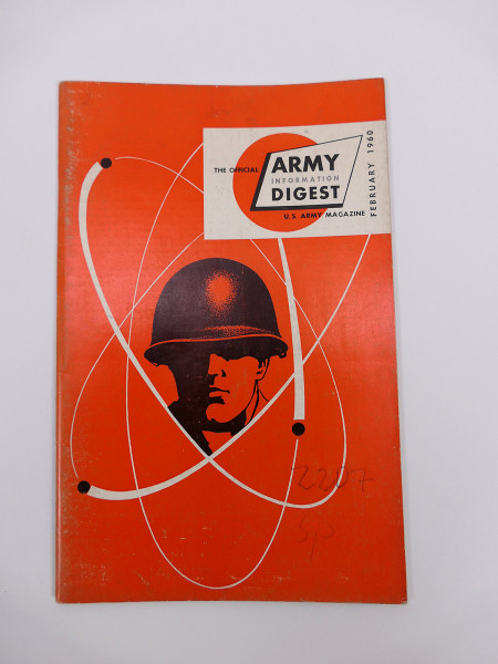 US ARMY Information Digest Magazine Magazine NAM Vietnam February 1960