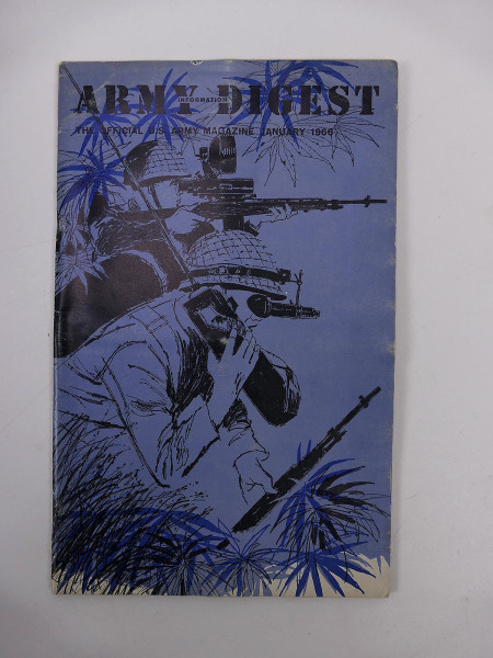 US ARMY Information Digest Magazine Magazine NAM Vietnam January 1966