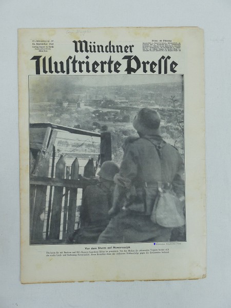 Munich Magazine Illustrated Press Newspaper JG19/No.39 Issue 24 September 1942