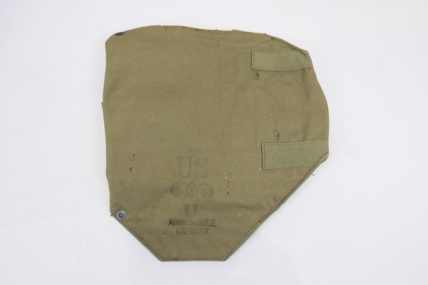 Original WW2 US ARMY Service Gas Mask Bag gas mask bag khaki