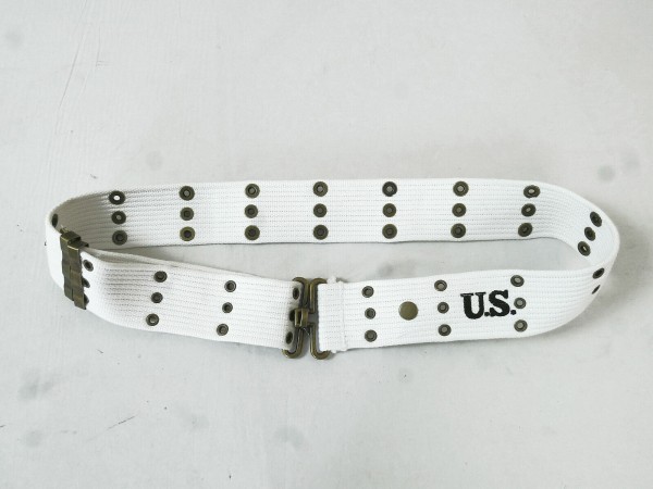 US MP Military Police Pistol Belt Belt white military police 120cm hole belt