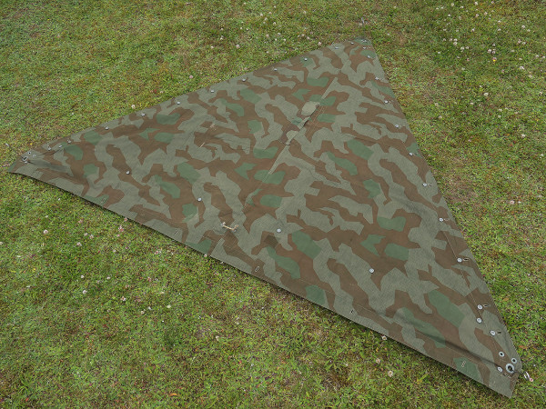 Wehrmacht original tent canvas M31 splinter camouflage tent canvas camouflage tent canvas very nice piece