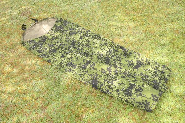 #2 HMAK Danish Army Rain Cover Size N Bivy Bag 1999 Sleeping Bag Cover Flecktarn