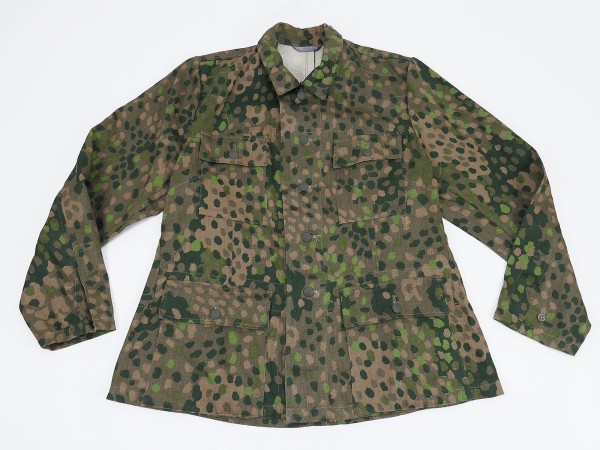 Single piece - Waffen SS M44 Drillich pea camouflage field blouse / camouflage jacket Pea Dot 44 Tunic