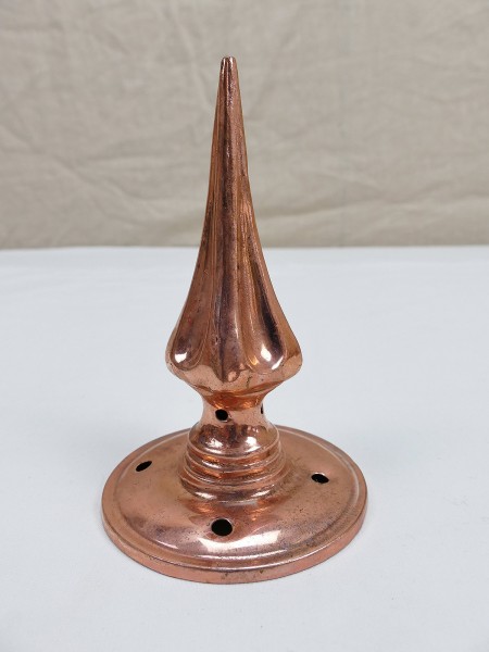 Copper lace round blade helmet Bavaria pickelhaube spare part SPIKED HELMET