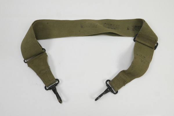 Original US Army WW2 Canvas Carrying Strap M1 Bag Musette Bag Universal carry strap 1944