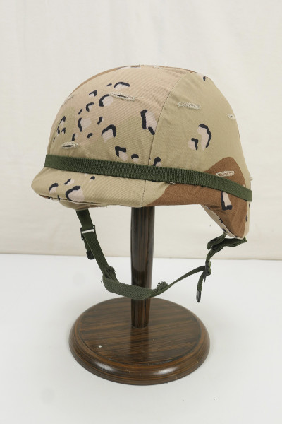 #I Nato PASG Paratrooper combat helmet Combat helmet size L with US Desert helmet cover