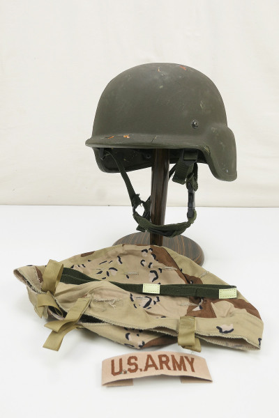 #K Nato Paratrooper Combat Helmet Combat Helmet with US Desert Helmet Cover