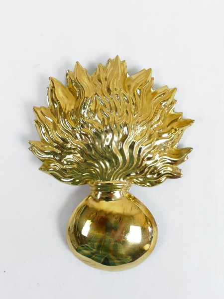 Brass ornament grenade artillery emblem for helmet pickelhaube Prussia spare part
