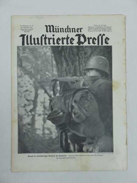 Munich Magazine Illustrated Press Newspaper JG19/No.43 Issue 22 October 1942