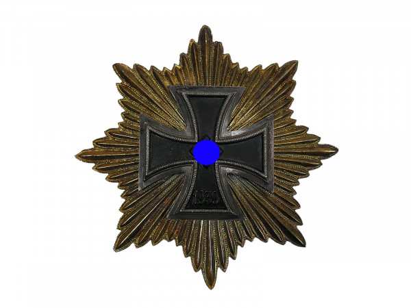 Breast Star of the Grand Cross of the Iron Cross 1939 with golden rays