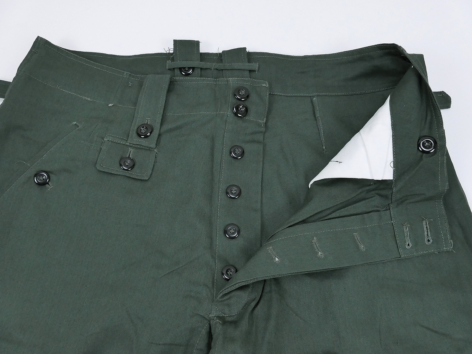 Single piece - Drillichhose wedge trousers Wehrmacht Feldhose M43 HBT ...
