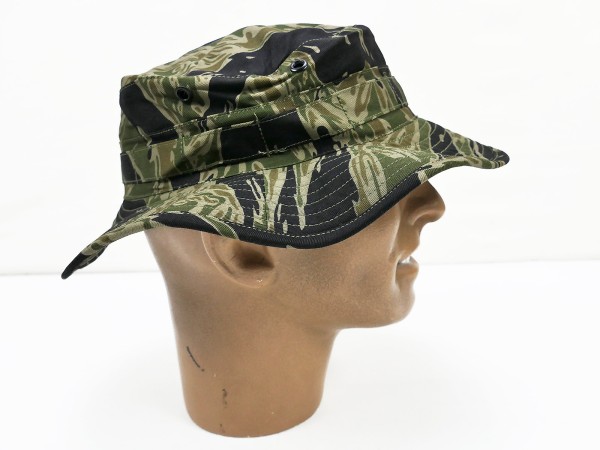 US ARMY Vietnam Tiger Stripe Boonie Bush hat Jungle hat Special Forces LRRP MIKE