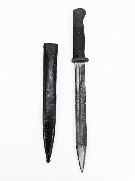 Wehrmacht original bayonet M84/98 K98 / side rifle Rich.A. Herder with scabbard
