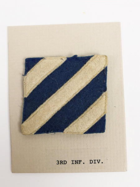 Original US ARMY WW1 Infantry Division Badge Patch - 3rd Infantry Division Badge