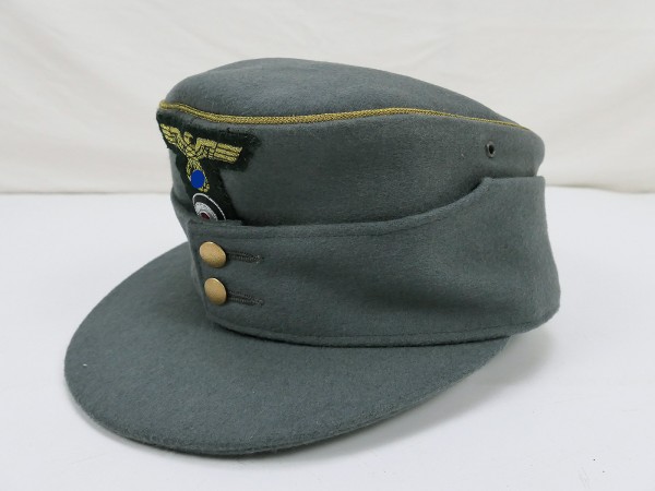 Field cap M43 General of the Wehrmacht Gr.57 with embroidered effects from museum