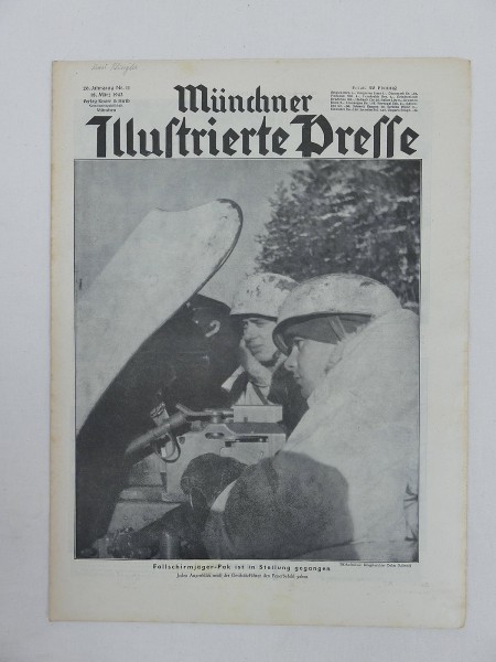 Munich Magazine Illustrated Press Newspaper JG.20/No.11 Issue 18 March 1943