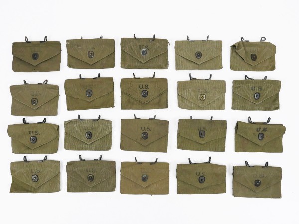 US Army First Aid Kit M-1942 Pouch KHAKI First Aid Kit Bag Coupling Pouch
