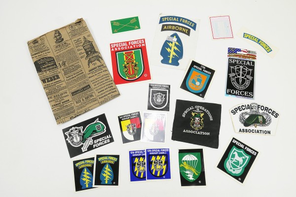 US Special Forces Konvolut - Stickers Stickers Patches Badges