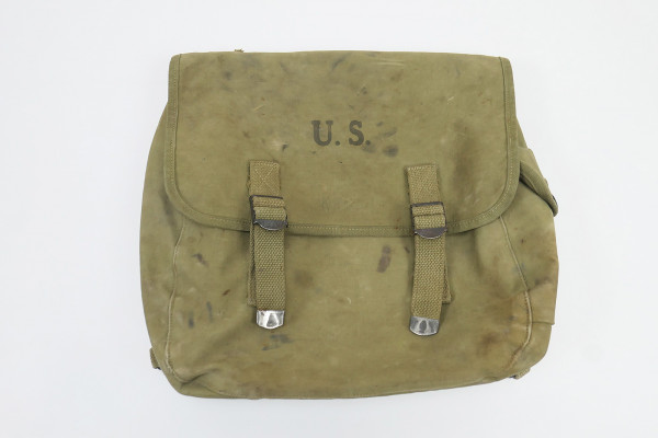 Original US Army M-1936 Musette Bag combat bag 1943