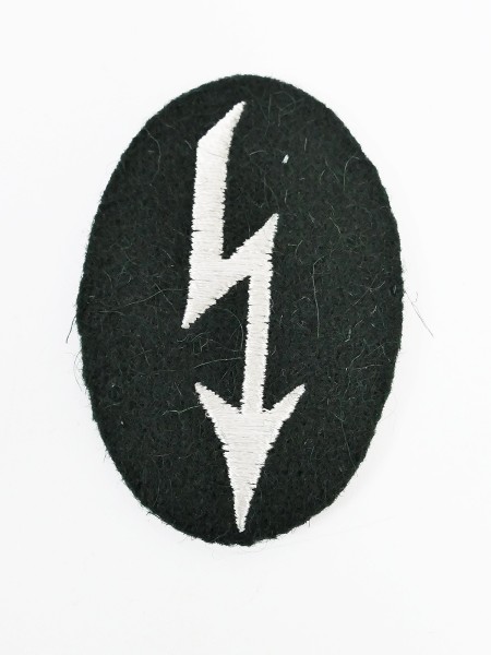 Wehrmacht Infantry Radio Operator Lightning Sleeve Badge Field Blouse