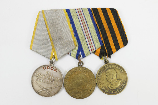 #2 Russia Red Army Campaign and Valor Medals Awards