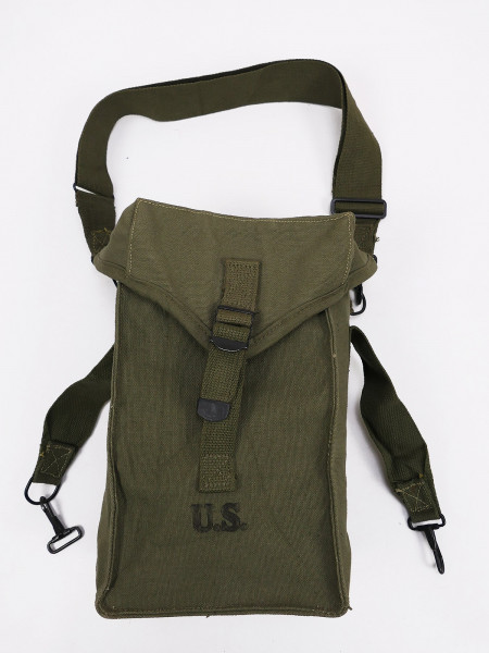 Original US WW2 M1 Pouch General Purpose ammunition pouch 1945 with carrying strap TOP