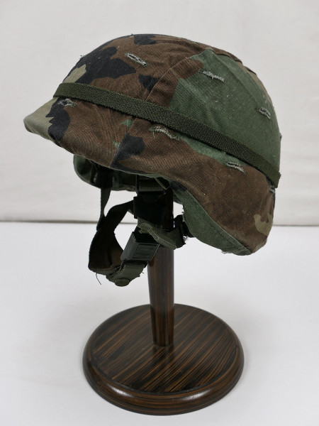 Nato Paratrooper combat helmet Combat helmet size M with US Woodland helmet cover