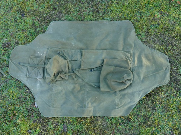 US ARMY Canvas Roll bag for TRC-7 Radio Set CW-50 Bag