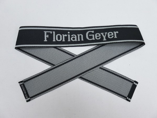 Wehrmacht Elite BEVO Sleeve Band Waffen SS Cavalry Division FLORIAN GEYER Sleeve Stripes