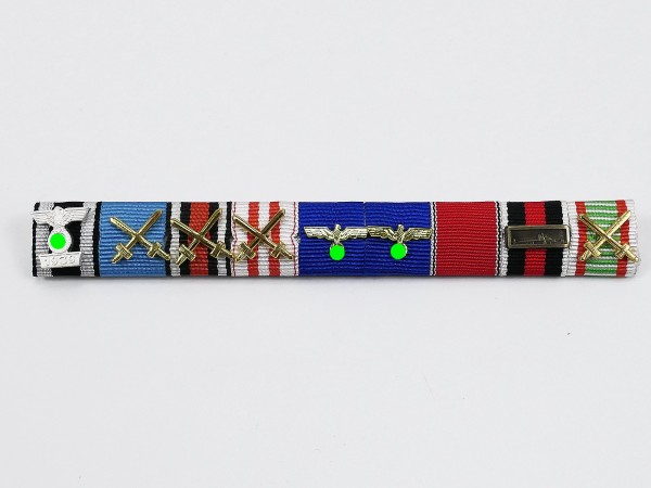 Wehrmacht ribbon clasp 9s with overlays medal clasp GUDERIAN