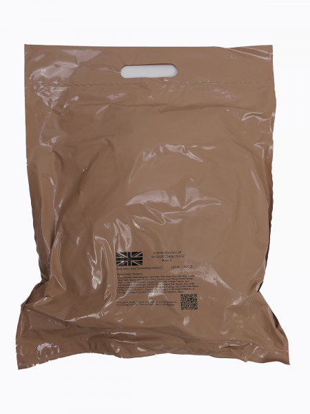 MENU 6 - 1x BRITISH ARMY EPA MRE 24 Hour GP Ration Pack Combat Rations Emergency Rations