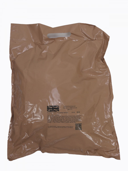 MENU 10 - 1x BRITISH ARMY EPA MRE 24 Hour GP Ration Pack Combat Rations Emergency Rations