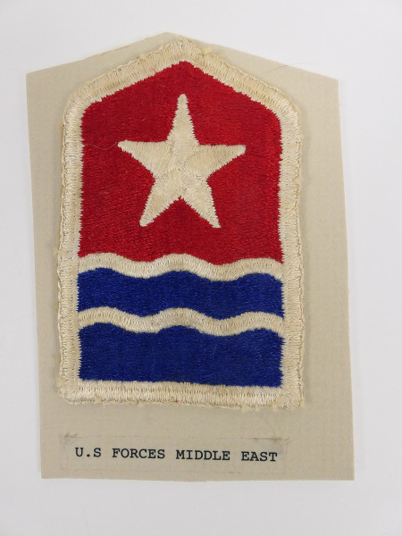 Original US ARMY WW2 Insignia Badge US Forces Middle East Patch - U.S. Command / Special Units
