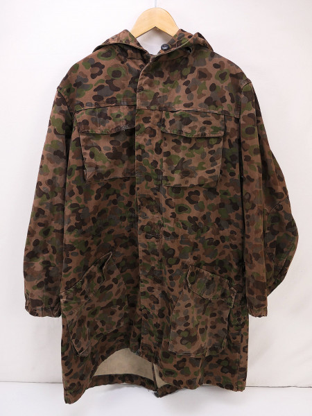 Austrian Armed Forces parka camouflage jacket long field jacket with measurements