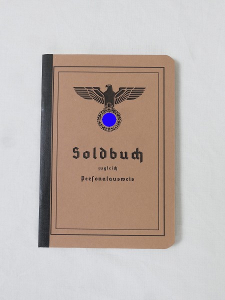 Soldbuch / Personalausweis Wehrmacht + 5 inserts Notepad