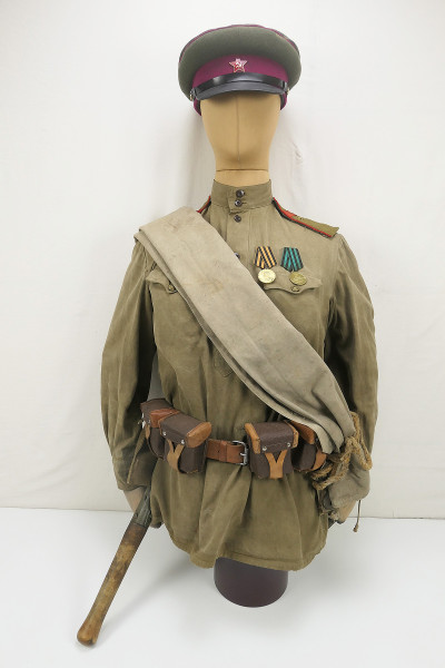 Russian uniform ensemble with equipment and awards Russia Red Army