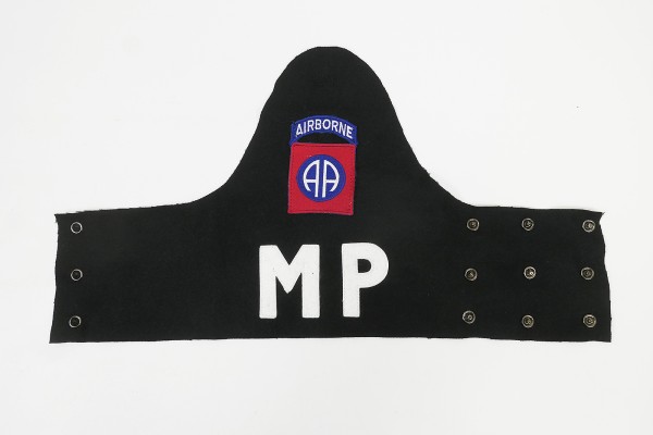 US Army MP armband military police military police + Airborne division badge