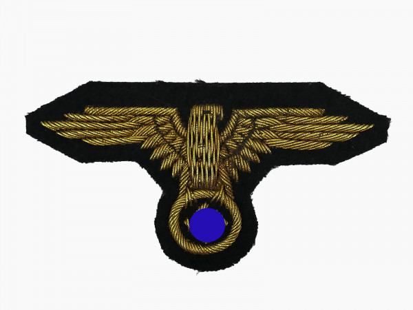 Waffen SS General sleeve eagle embroidered with gold thread ANTIK